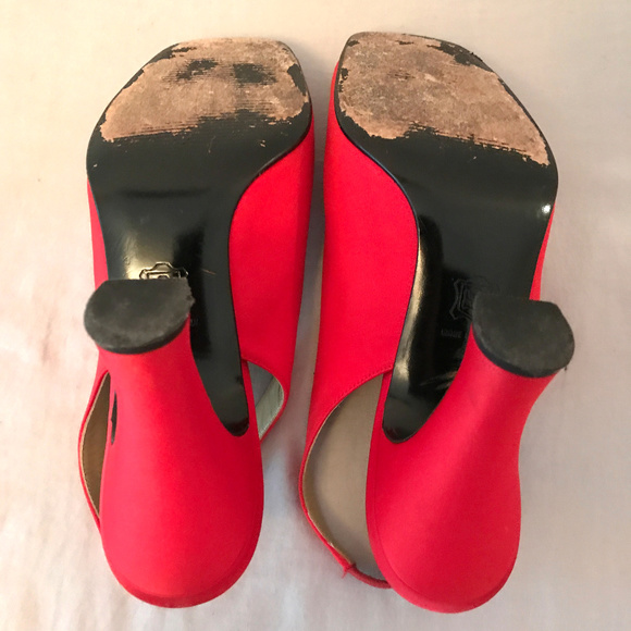 Giani Versace Red shoes/ Sandals Authentic - Picture 6 of 7